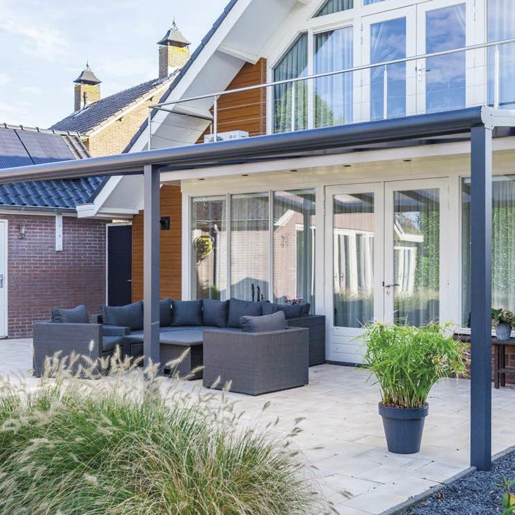 Bosco – Terrassendach aus Aluminium von NEMATEC