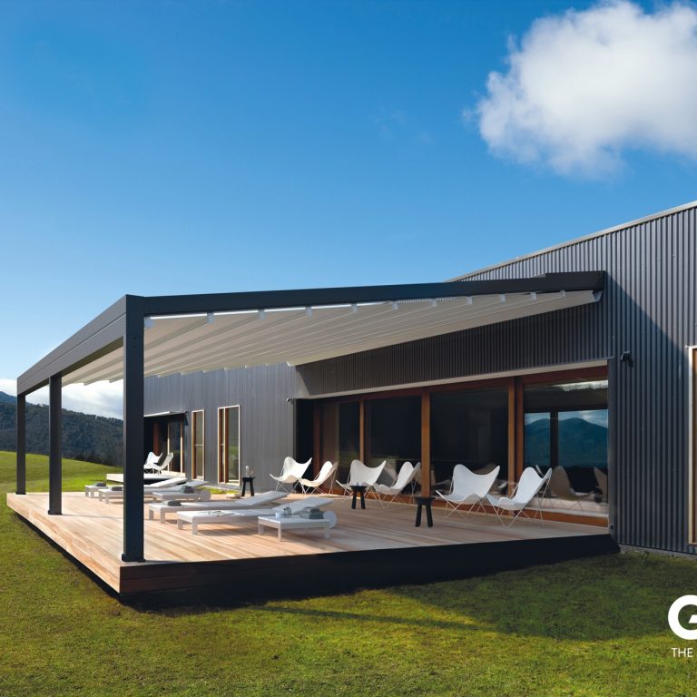 Quadra – Pergola mit geneigtem Dach von NEMATEC