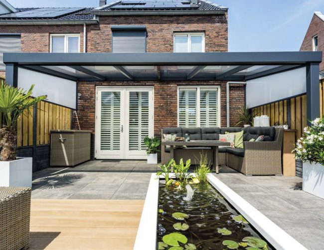 Giallo – Terrassendach aus Aluminium von NEMATEC