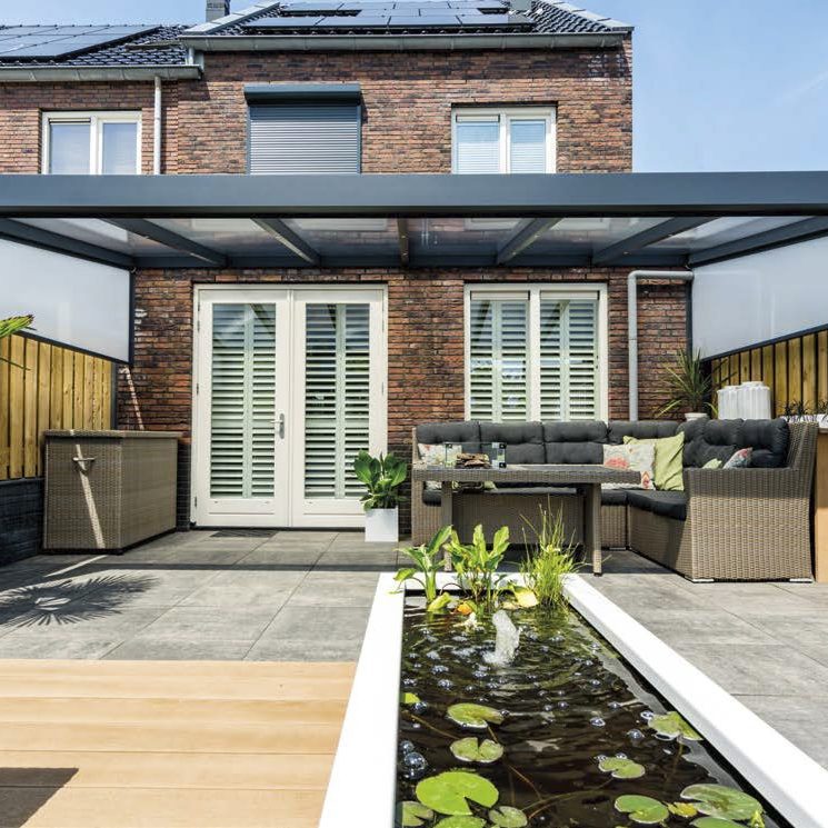 Giallo – Terrassendach aus Aluminium von NEMATEC