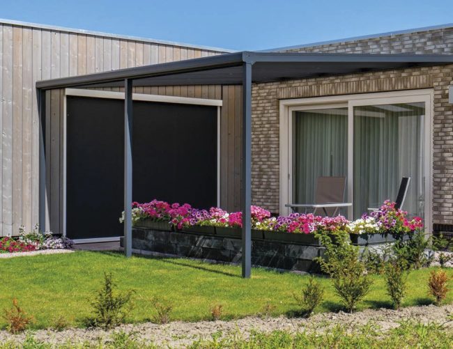 Nebbiolo – Terrassendach aus Aluminium von NEMATEC