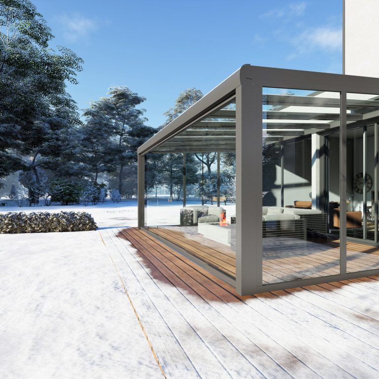 Designline – Terrassendach aus Aluminium von NEMATEC