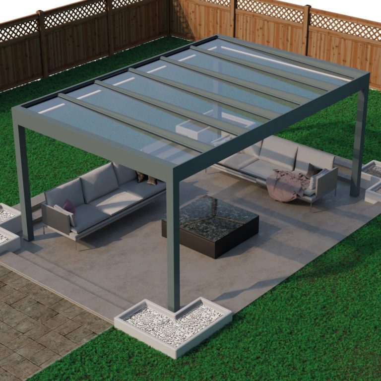 Pinela – Terrassendach aus Aluminium von NEMATEC