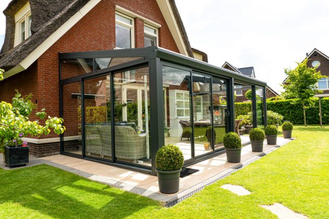Topline – Terrassendach aus Aluminium von NEMATEC