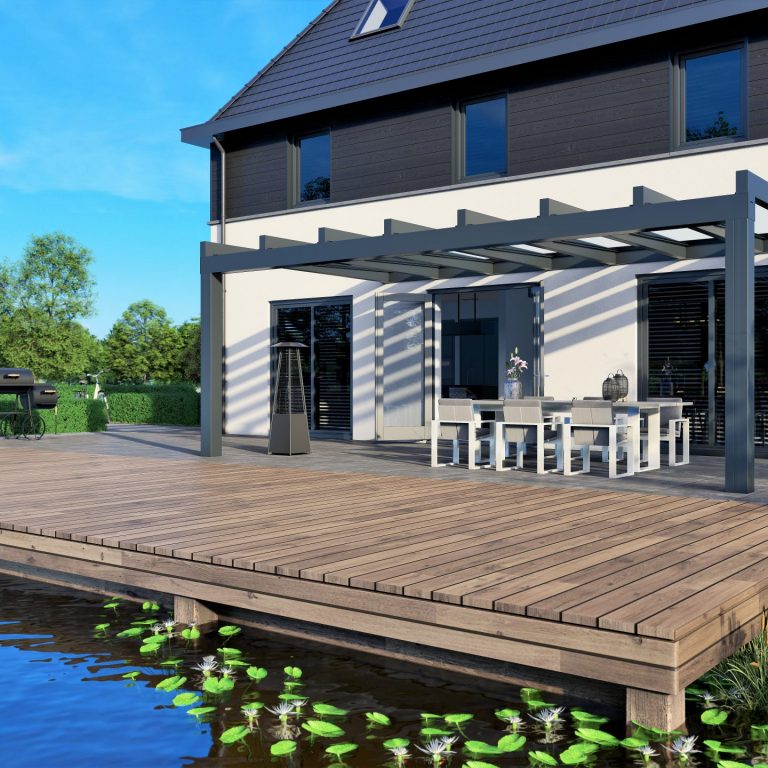 Ultraline Compact – Terrassendach aus Aluminium von NEMATEC